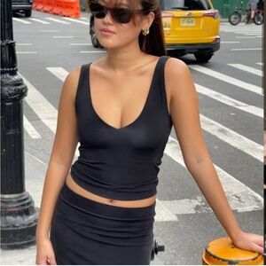 Djerf Avenue Midnight Tank Top Ash